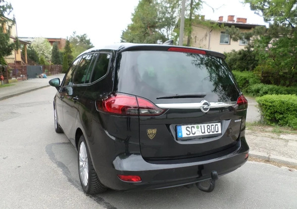Opel Zafira cena 42900 przebieg: 159000, rok produkcji 2016 z Radom małe 781